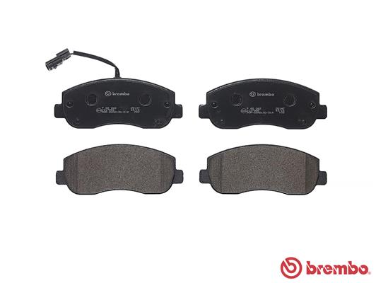 A.B.S. P 68 062 BREMBO Bremsbelagsatz, Scheibenbremse